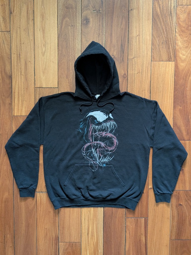 Venom Retro Marvel Hoodie (Xl)
